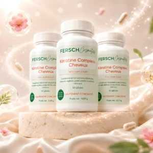 Kératine Complexe Cheveux FERSCH - lot de 3 flacons